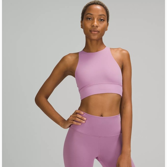 lululemon athletica Tops - Energy Bra High-Neck Longline Tough